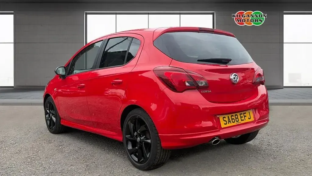 Used Vauxhall Corsa SRi 90 HP (66 kW) 2018 Red Hatchback