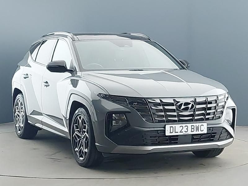 Grey Used 2023 Hyundai Tucson N Line SUV | £25,998 (Fair price) - Image 1/4