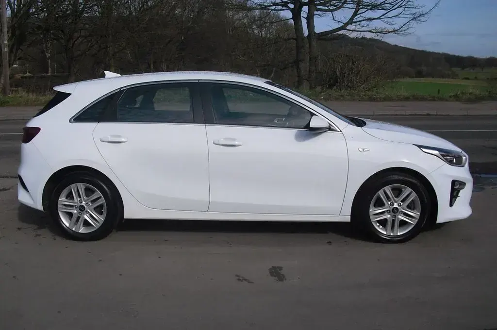 Used Kia Ceed 114 HP (83 kW) 2019 White Hatchback