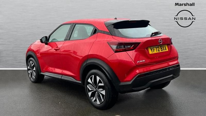Used Nissan Juke Acenta 114 HP (83 kW) 2022 Red SUV