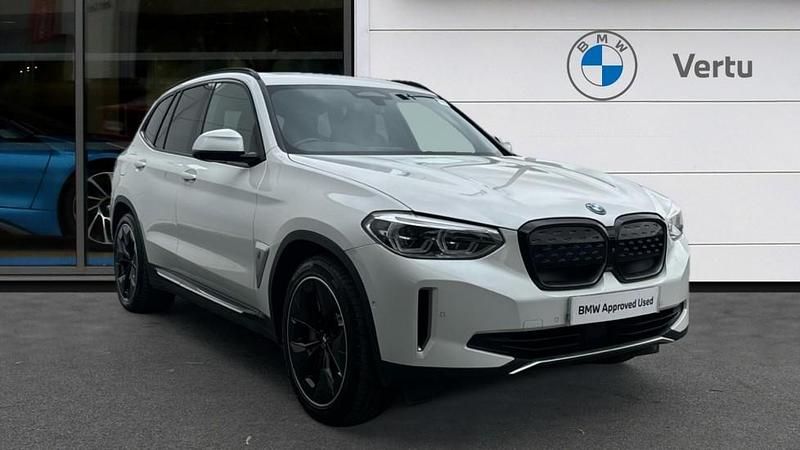 White Used 2021 BMW iX3 Comfort Edition SUV | £27,575 (Expensive) - Image 1/4