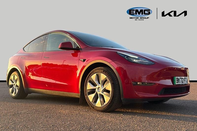 Red Used 2022 Tesla Model Y Long Range AWD SUV | £22,595 (Fair price) - Image 1/3
