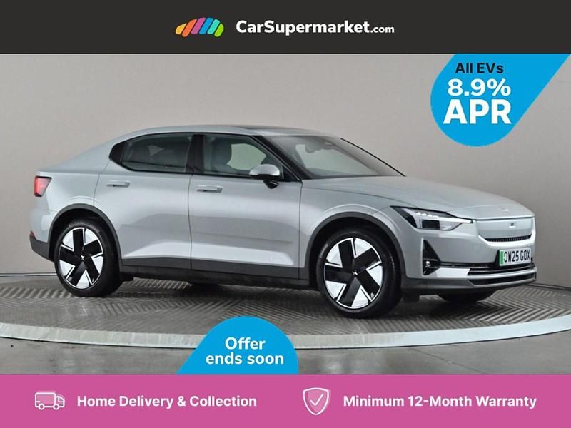 Grey New 2025 Polestar 2 Pilot Sedan | £28,997 (Good price) - Image 1/3