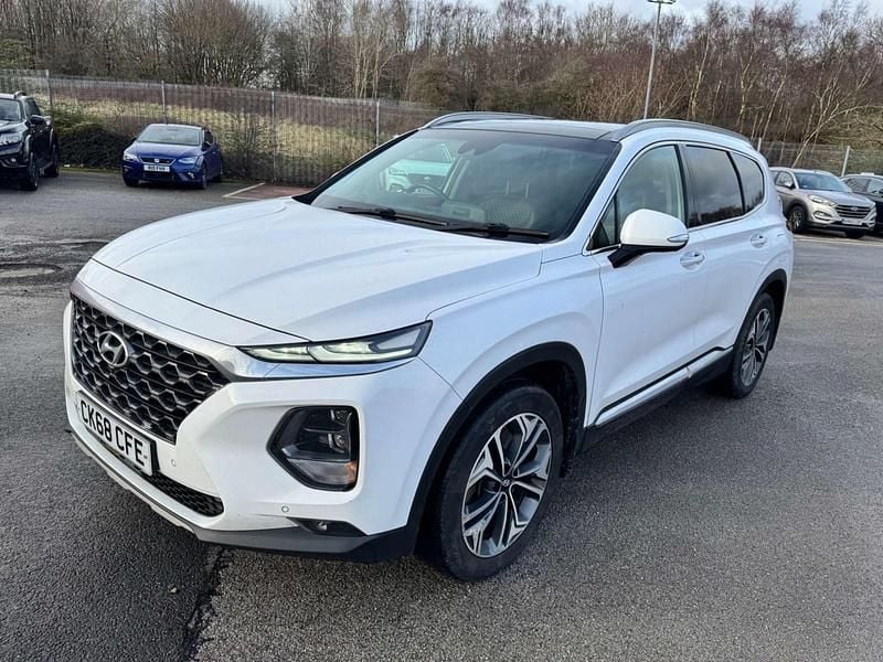 Used Hyundai Santa Fe Premium SE 200 HP (147 kW) 2018 White SUV