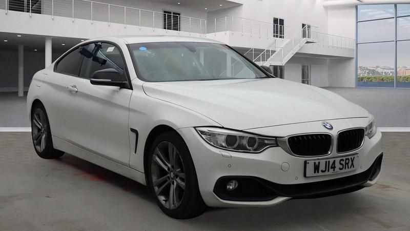 Used BMW 420 Sport Line 2014 White Coupe