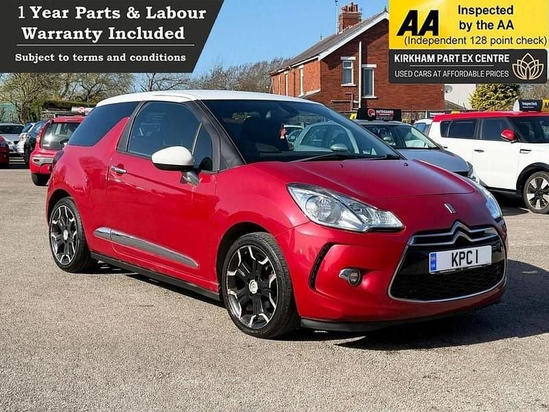 Used Citroën DS3 90 HP (66 kW) 2013 Red Hatchback