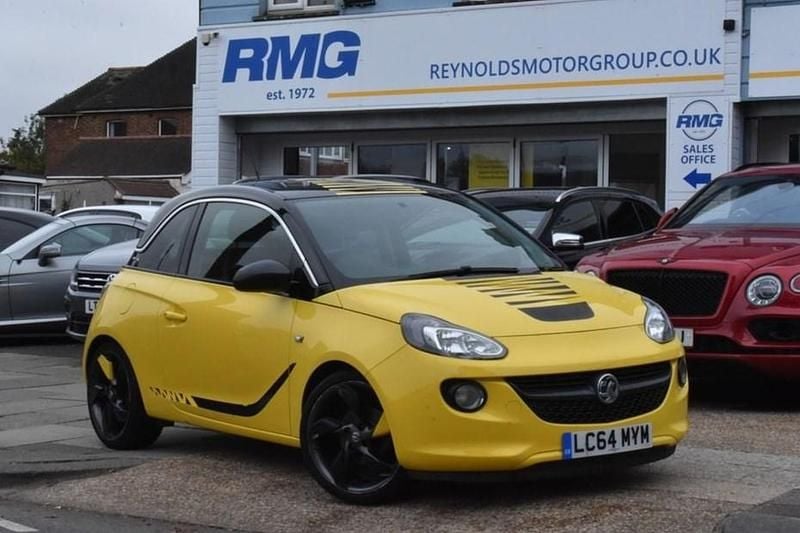 Used Vauxhall Adam Slam 100 HP (73 kW) 2014 Yellow Hatchback