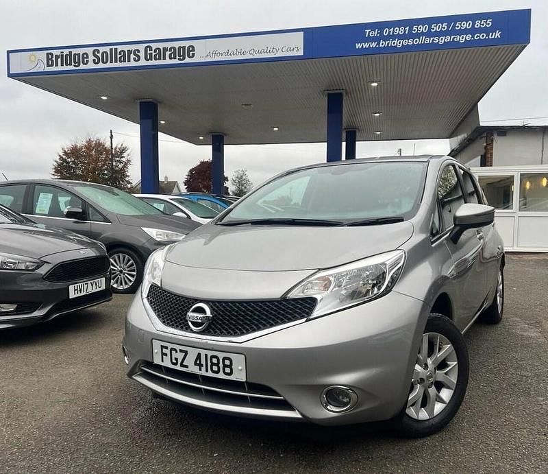 Silver Used 2017 Nissan Note Acenta Premium MPV | £7,995 (Fair price) - Image 1/4