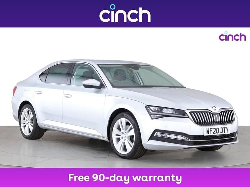 Silver Used 2020 Skoda Superb SE L Hatchback | £17,849 (Fair price) - Image 1/3