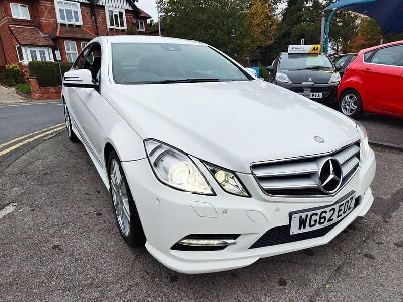 White Used 2012 Mercedes E250 Coupe | £7,495 (Fair price) - Image 1/4
