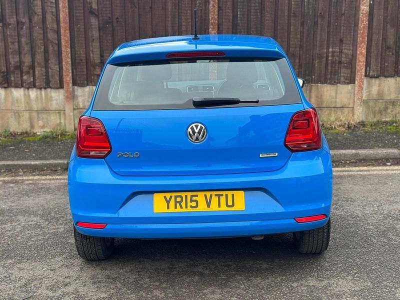 Used VW Polo SE 2015 Blue Hatchback