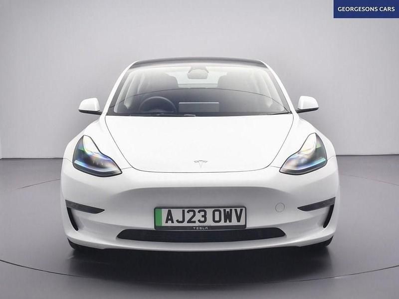 Used Tesla Model 3 Long Range RWD 366 kW (498 HP) 2023 White Sedan