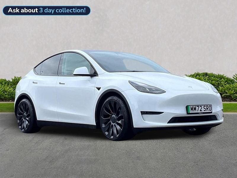 White Used 2023 Tesla Model Y Performance SUV | £31,399 (Fair price) - Image 1/4