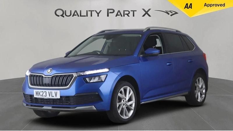 Used Skoda Kamiq SE L Executive 115 HP (84 kW) 2023 Blue SUV