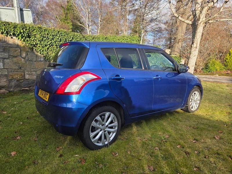 Used Suzuki Swift SZ4 2014 Blue Hatchback