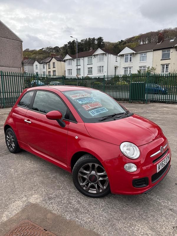Used Fiat 500 S 69 HP (50 kW) 2013 Red Hatchback