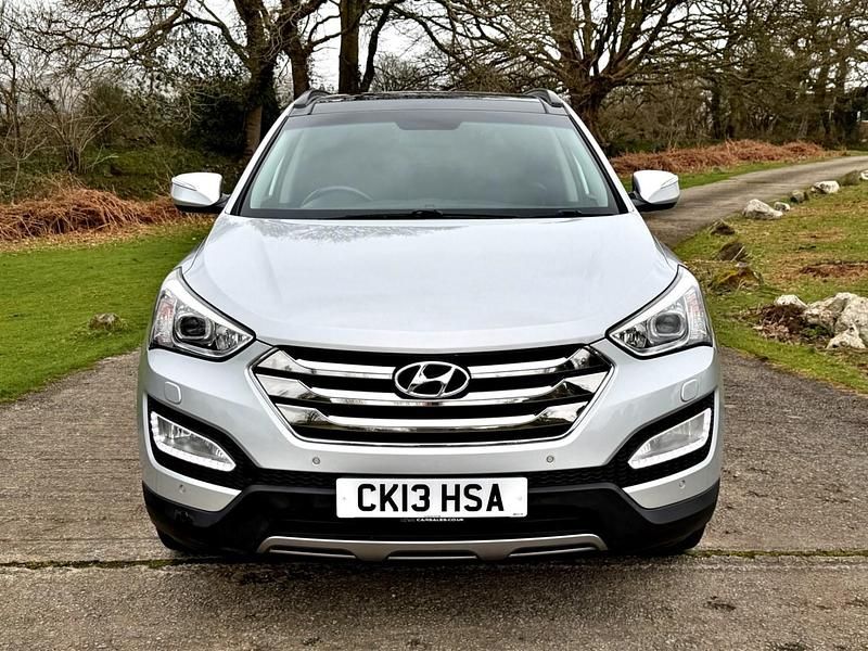 Used Hyundai Santa Fe Premium SE 194 HP (142 kW) 2013 Silver SUV