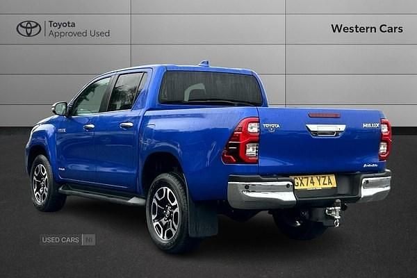 Used Toyota HiLux 150 HP (110 kW) 2024 Blue Pickup