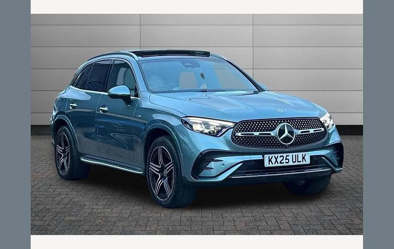 Silver Used 2025 Mercedes GLC300e AMG Line Premium SUV | £54,990 (Fair price) - Image 1/4