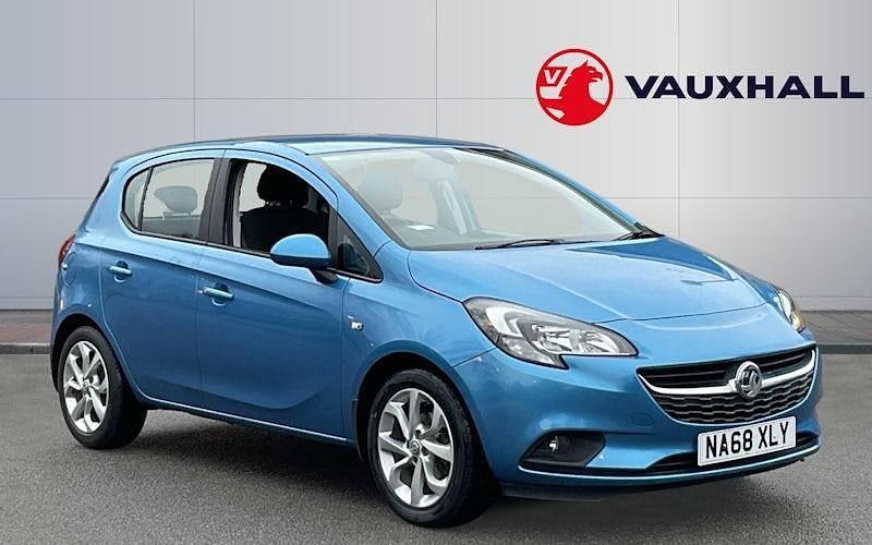 Used Vauxhall Corsa 75 HP (55 kW) 2018 Blue Hatchback