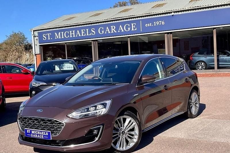 Mauve/purple Used 2019 Ford Focus Vignale Hatchback | £13,995 (Fair price) - Image 1/1