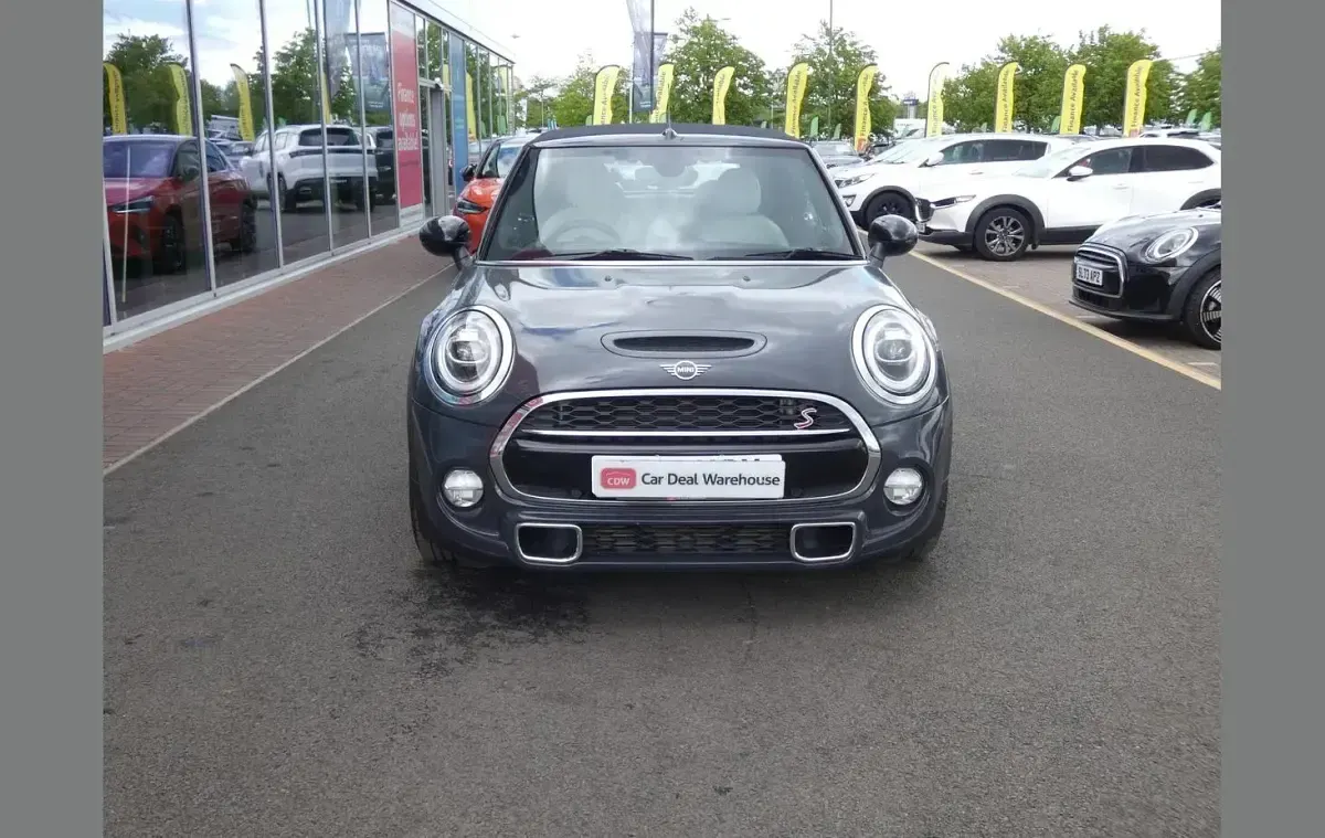 Begagnad Mini Cooper S Cabriolet Exclusive 188 HK (138 kW) 2019 Grå Cab
