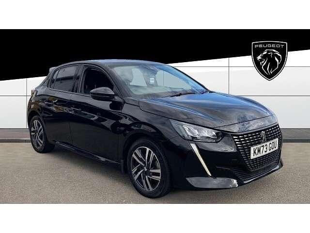 Black Used 2023 Peugeot 208 Allure+ Hatchback | £15,724 (Fair price) - Image 1/4