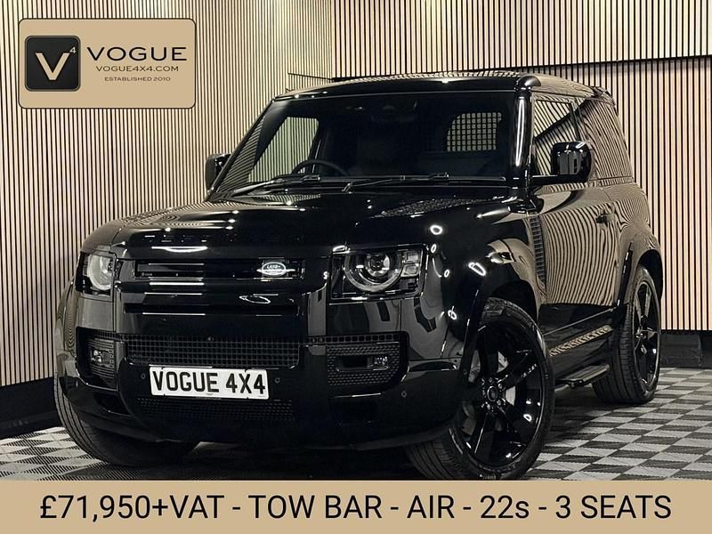 Black New 2025 Land Rover Defender HSE Dynamic SUV | £71,950 (A bit pricey) - Image 1/4