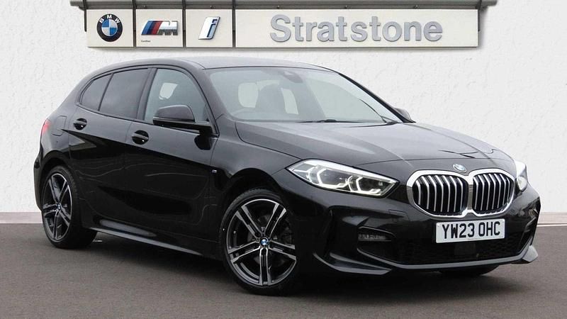 Black Used 2023 BMW 118 M Sport Hatchback | £22,995 (Fair price) - Image 1/4