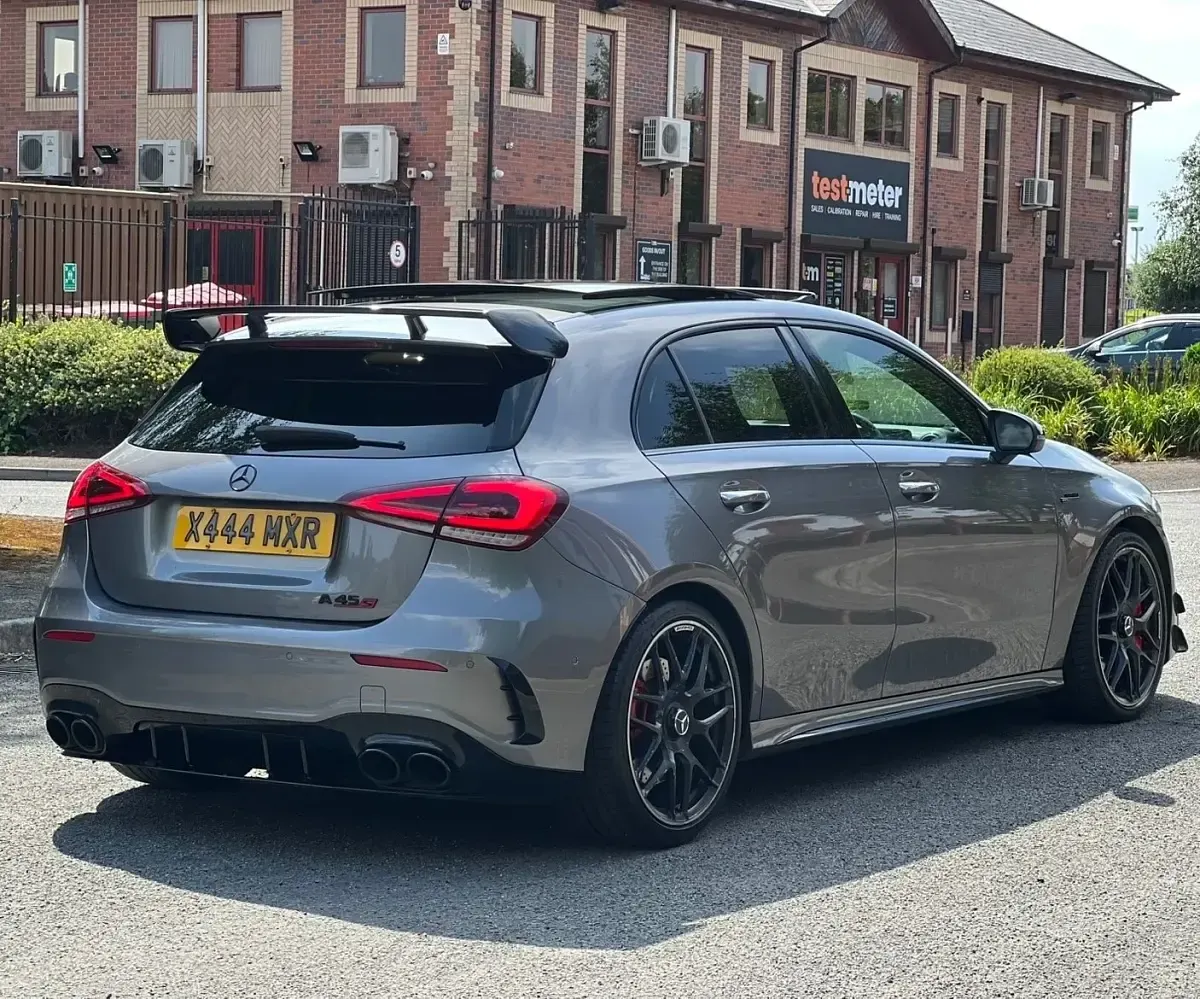 Used Mercedes A45 AMG 421 HP (309 kW) 2021 Grey Hatchback