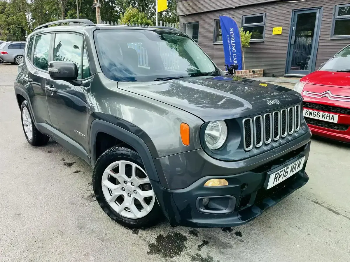 Used Jeep Renegade Longitude 140 HP (102 kW) 2016 Grey SUV