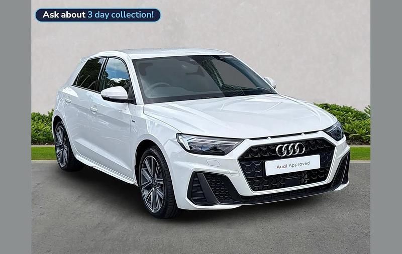 White New 2025 Audi A1 S-Line Hatchback | £22,499 (Good price) - Image 1/4