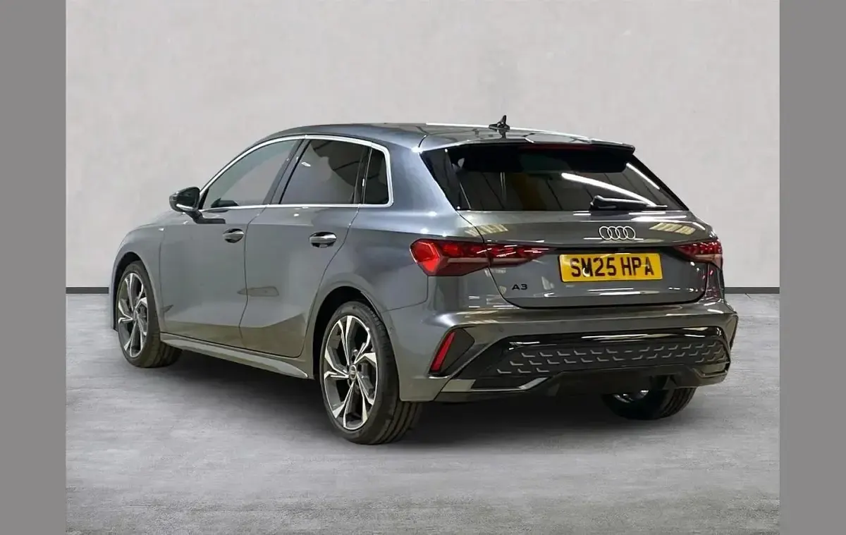 New Audi A3 S-Line 150 HP (110 kW) 2025 Grey Hatchback