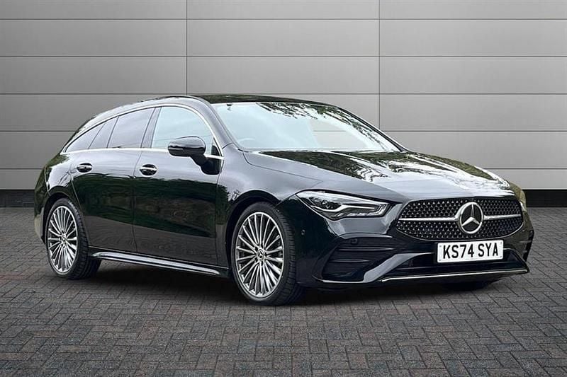 Cosmos black Used 2024 Mercedes CLA180 AMG Line Premium Sedan | £28,990 (A bit pricey) - Image 1/4