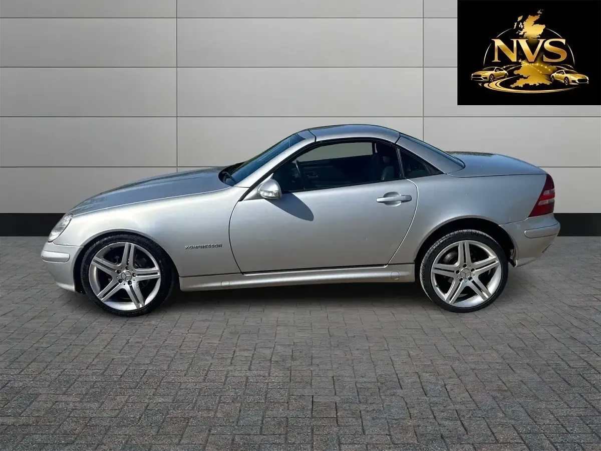 Used Mercedes SLK200 2004 Silver Cabriolet