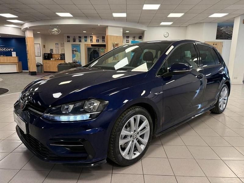 Używany VW Golf VII R-line 150 KM (110 kW) 2020 Niebieski Hatchback