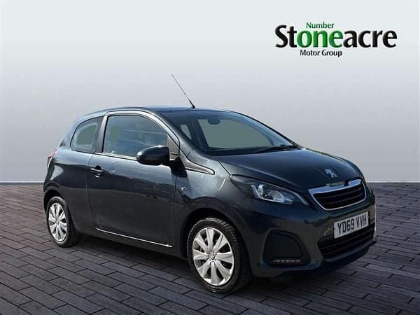 Grey Used 2019 Peugeot 108 Active Hatchback | £5,500 (Good price) - Image 1/4