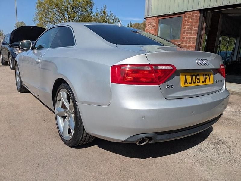 Used Audi A5 Sport 190 HP (139 kW) 2009 Silver Coupe