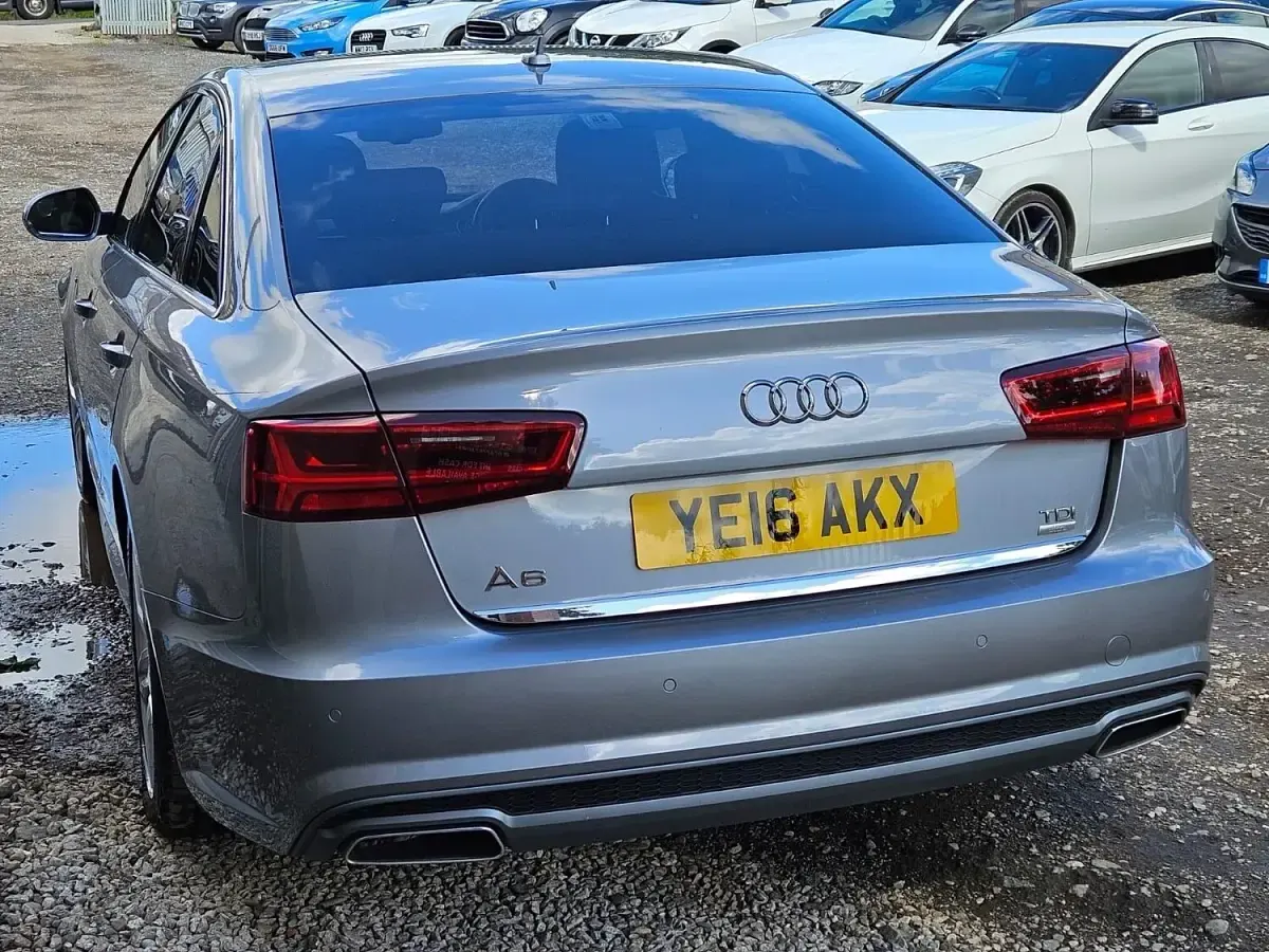 Used Audi A6 S-Line 190 HP (139 kW) 2016 Grey Sedan