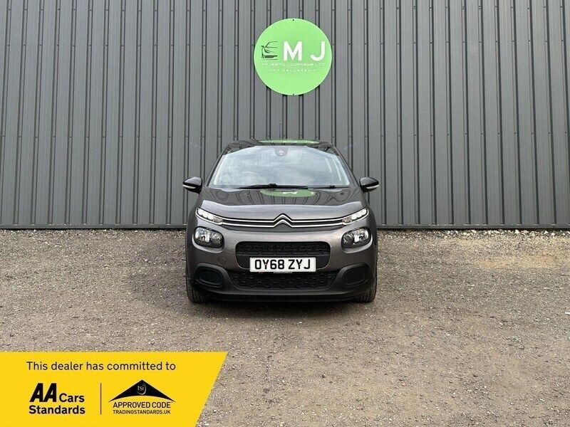 Grey Used 2018 Citroën C3 Feel Hatchback | £5,495 (Good price) - Image 1/4