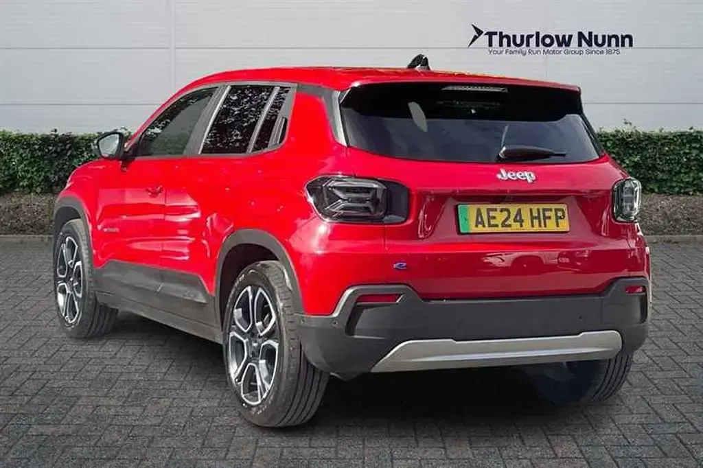 Used Jeep Avenger EV Summit 114 kW (156 HP) 2024 Red SUV