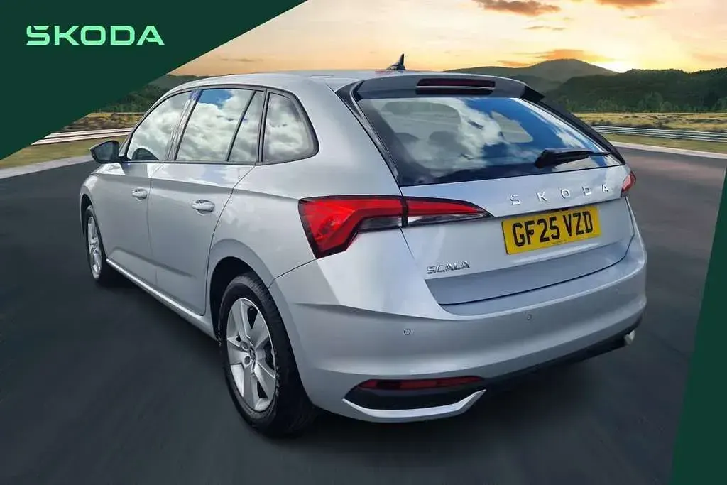 Used Skoda Scala SE 85 HP (62 kW) 2025 Silver Hatchback