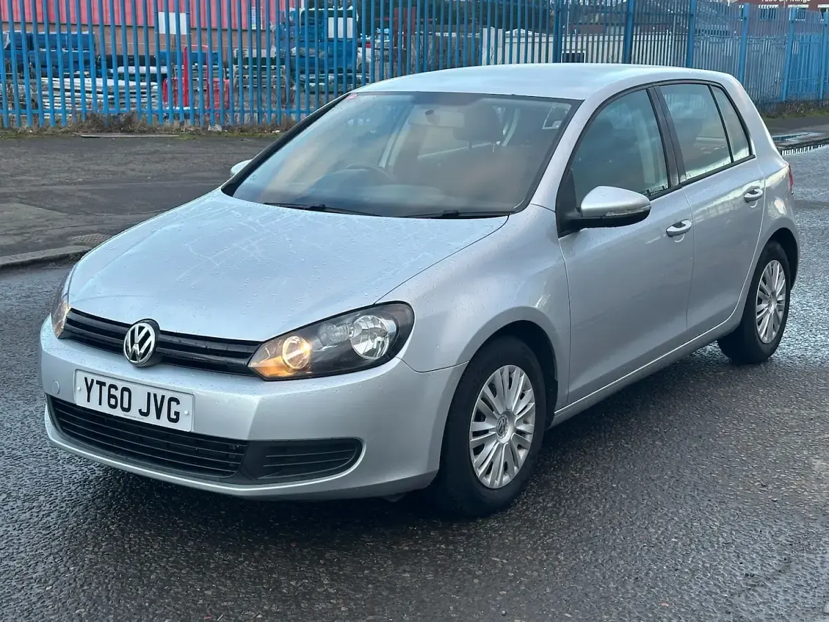 Used VW Golf VI S 122 HP (89 kW) 2010 Silver Hatchback