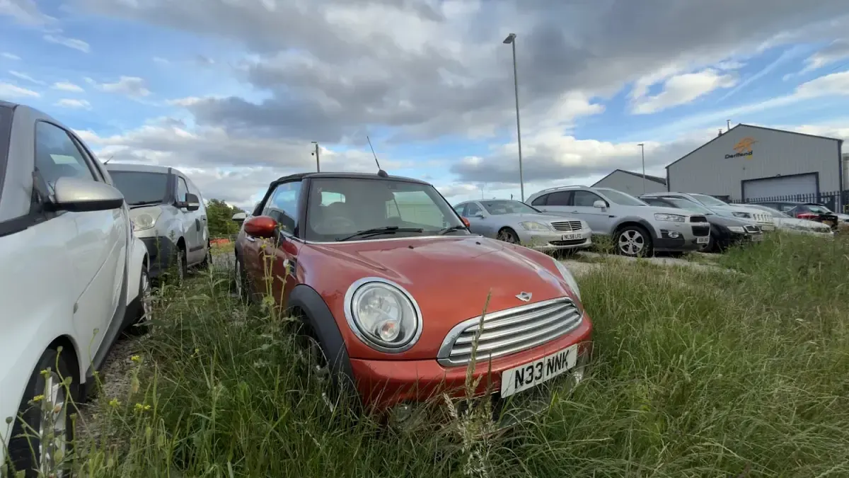 Used Mini Cooper D Cabriolet 2013 Orange Cabriolet