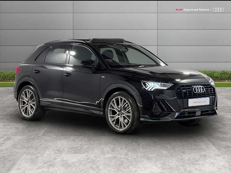 Black Used 2019 Audi Q3 Advanced SUV | £29,464 (Fair price) - Image 1/4