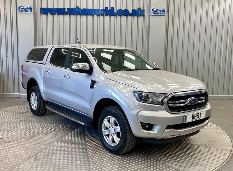 Silver Used 2022 Ford Ranger Limited Pickup | £14,995 (Good price) - Image 1/3