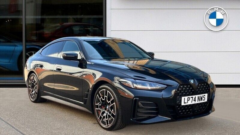 Black Used 2025 BMW 420 Gran Coupé M Sport Coupe | £40,900 (Fair price) - Image 1/4