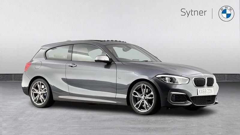 Used BMW M140 M Sport 335 HP (246 kW) 2018 Grey Hatchback