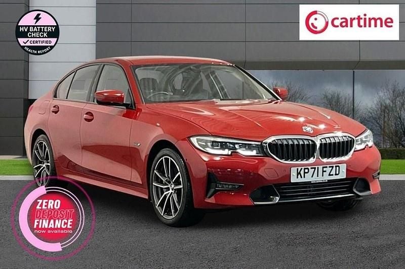 Red Used 2021 BMW 330e Sport Line Sedan | £18,150 (Super price) - Image 1/4