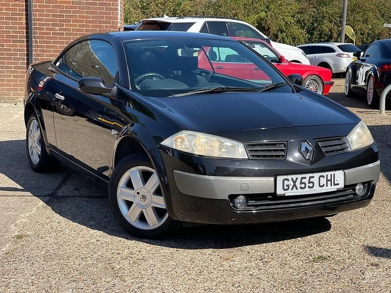 Black Used 2005 Renault Mégane Cabriolet Extreme Cabriolet | £2,499 - Image 1/4